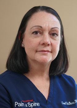 Carol CdeBaca, PA-C, of Interventional Pain & Spine Specialists, Chester, VA